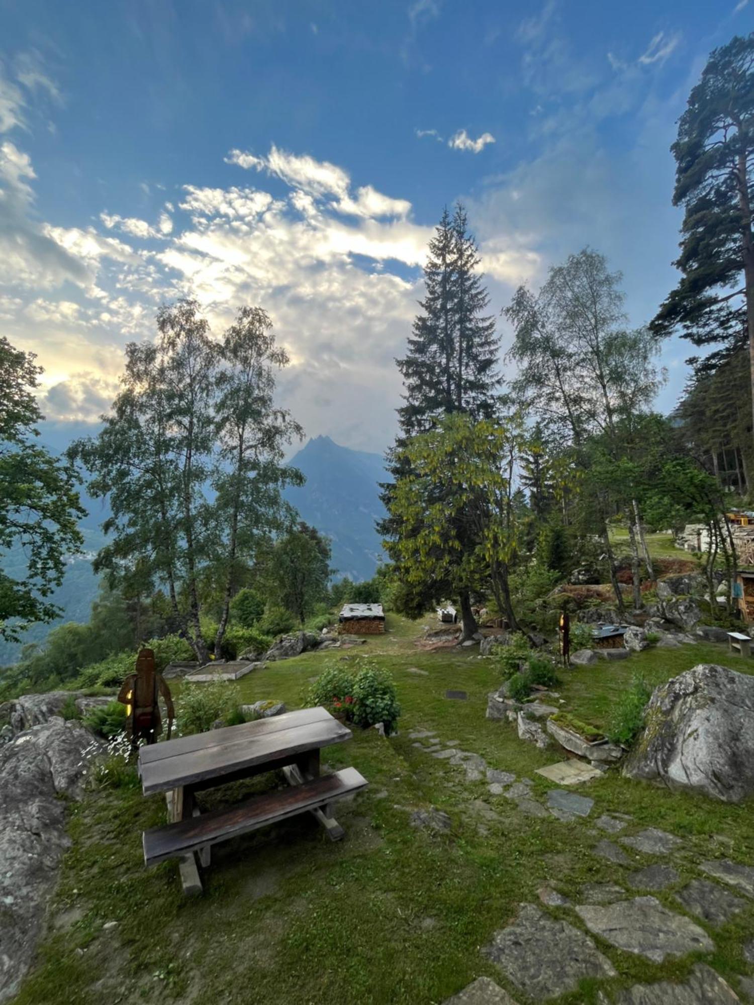 Resalbert Chalet Chiavenna Kültér fotó