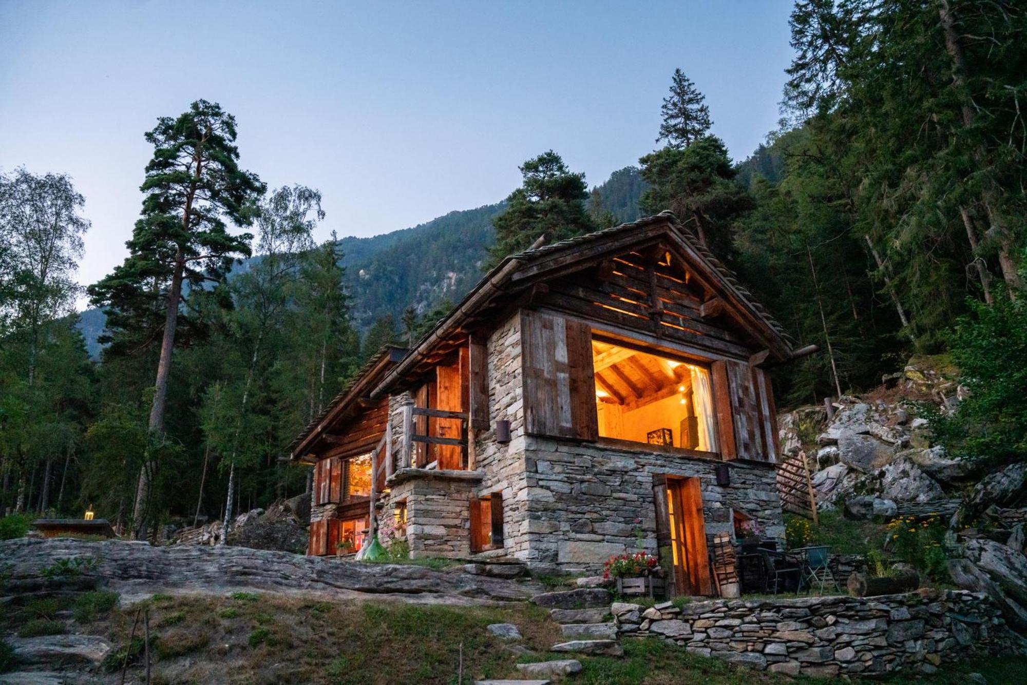 Resalbert Chalet Chiavenna Kültér fotó
