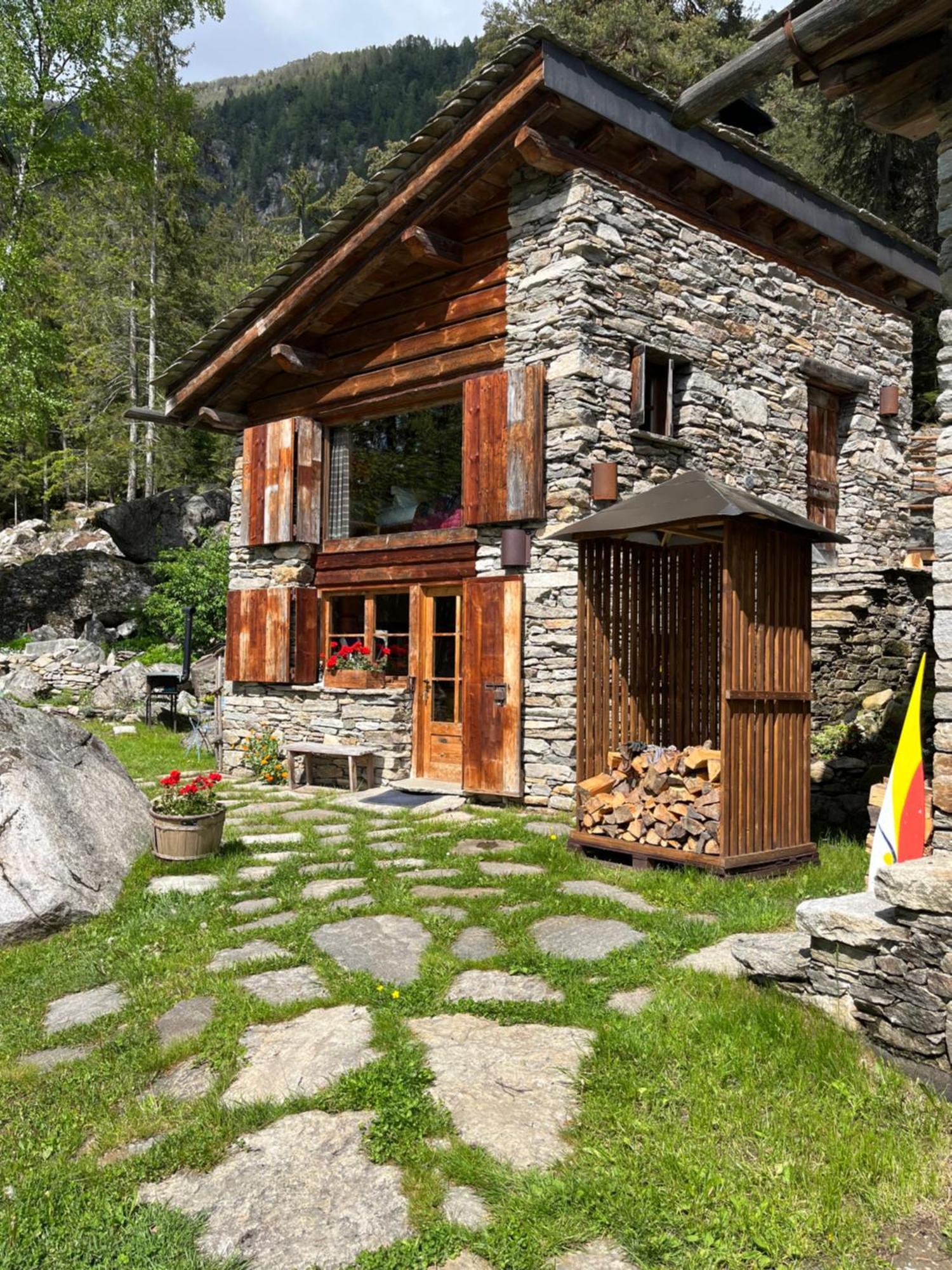 Resalbert Chalet Chiavenna Kültér fotó