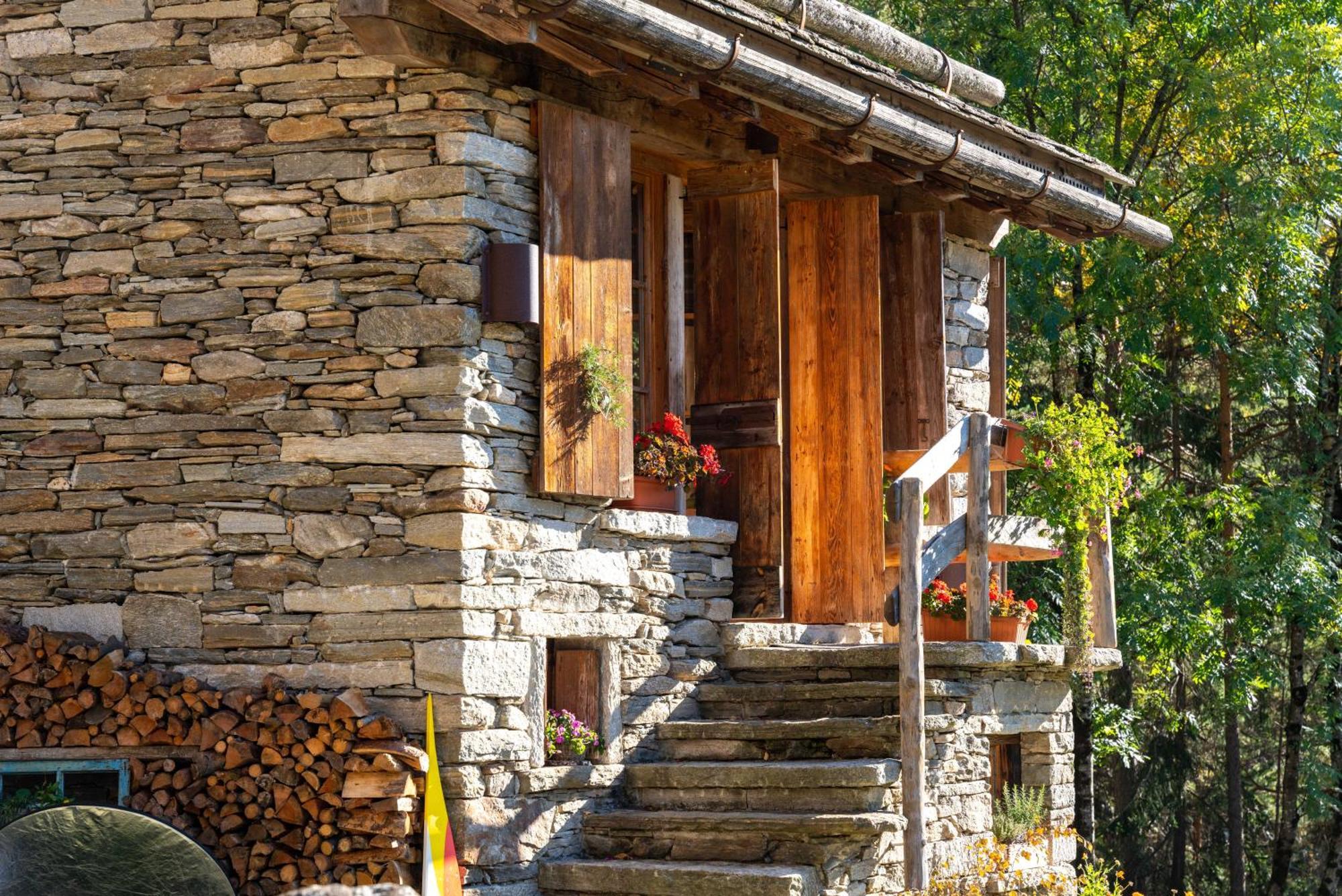 Resalbert Chalet Chiavenna Kültér fotó