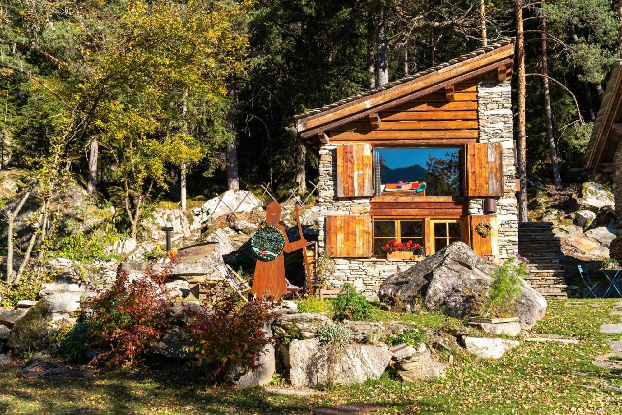 Resalbert Chalet Chiavenna Kültér fotó